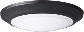 img 4 attached to Westinghouse Lighting 6322800: Dimmable LED Surface Mount for Indoor/Outdoor, Wet Locations - Oil-Rubbed Bronze Finish with Frosted Lens