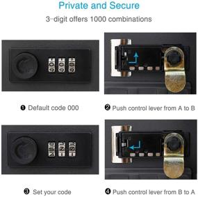 img 2 attached to 🔒 Enhanced Security with Uniclife Slotted Cabinet Security Combination: Protect Your Valuables Safely