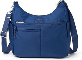 img 4 attached to Baggallini Anti Theft Free Crossbody Eggplant Women's Handbags & Wallets