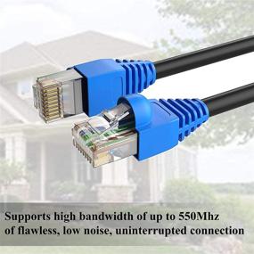 img 3 attached to 🌦️ Aurum Cables Weatherproof Outdoor Ethernet