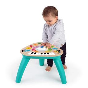 img 1 attached to 🎵 Улучшите творческие способности вашего малыша с игрушкой Baby Einstein Clever Composer Tune Table: магическим электронным деревянным игрушкой для развития!