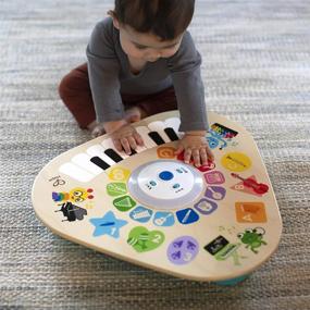 img 2 attached to 🎵 Улучшите творческие способности вашего малыша с игрушкой Baby Einstein Clever Composer Tune Table: магическим электронным деревянным игрушкой для развития!