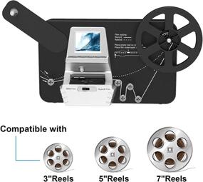 img 2 attached to Convert 8mm & Super 8 Reels to 1080P Digital Videos with Film Sanner Converter - 8mm & Super 8 Reel Digitizer Machine with 2.4" LCD