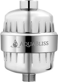 img 4 attached to 🚿 AquaBliss SF100: The Ultimate Shower Filter for Soothing Skin, Hair, and Nails with Chrome Finish