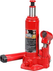 img 3 attached to 🔴 Torin Hydraulic Welded Bottle Jack with Blow Mold Carrying Storage Case - BIG RED T90213 - 2 Ton (4,000 lb) Capacity - Red