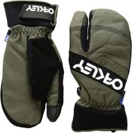 oakley factory winter trigger mitt2 men's gloves & mittens accessories logo