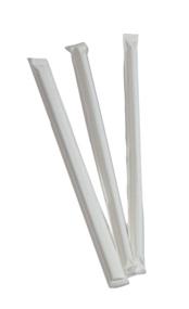 img 1 attached to 🥤 Perfectware PW-10.25 Clr Jumbo WR-500 Clear Jumbo Plastic Straw - Pack of 500, 10.25" Length, Clear - Wrapped Jumbo Plastic Straw
