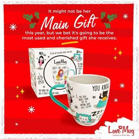 img 3 attached to Cat Mom Love Mug: Ideal Christmas Gifts for Crazy Cat Ladies - Cat Mom Coffee Mug Cup and Cat Mug, Crazy Cat Lady Gifts - Cat Christmas Gifts and Cat Lover Birthday Gifts for Women