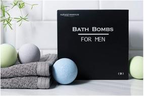 img 4 attached to 🛀 Набор бомб для ванной для мужчин: 9 расслабляющих бомб для мужчин, натуральные эссенции для идеальной релаксации.