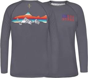 img 2 attached to Ultimate Sun Protection: HDE Fishing Shirts for Men - Long Sleeve UPF 50, Quick-Dry T-Shirt