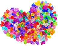 💎 300pcs assorted color pirate jewels and gems in bulk logo