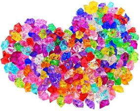img 4 attached to 💎 300pcs Assorted Color Pirate Jewels and Gems in Bulk
