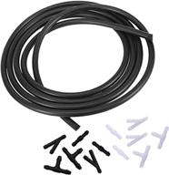 🚿 4 meter universal windshield washer hose kit - includes 12 pcs hose connectors for easy installation of windshield washer nozzle, connects car water pump and nozzles - suitable for most vehicles logo