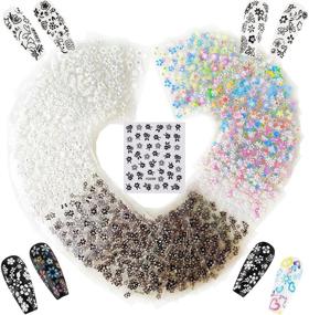 img 4 attached to Stickers Self Adhesive Decoration Manicure Supplies