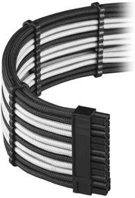 img 2 attached to CableMod E-Series Pro ModFlex Sleeved Cable Kit For EVGA G5 / G3 / G2 / P2 / T2 (Black + White)