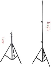 img 1 attached to 📷 Набор из 2 штативов Neewer высотой 9 футов/260 см для улучшенного виртуального опыта с HTC Vive, видеосъемки, профессиональных портретов и фотографии продуктов