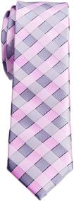 img 3 attached to 👔 Retreez Classic Check Microfiber Skinny Men's Accessories: Elevate Your Style with Ties, Cummerbunds & Pocket Squares