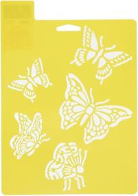 img 1 attached to 🦋 970820710 Butterflies - Delta Creative Stencil Mania Stencil, 7 by 10-Inch