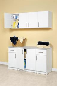 img 1 attached to Elite 32 Stackable Wall Cabinet Furniture for Accent Furniture