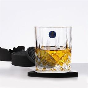 img 1 attached to 🍻 Bouseck Non-Slip Silicone Coasters Holder