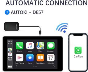 img 2 attached to Адаптер CarPlay без проводов Apple CarPlay Dongle - обновление проводного CarPlay до беспроводного подключения с iPhone и бонусным преобразователем Type C в A