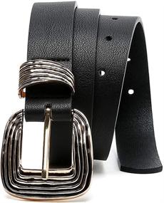 img 4 attached to MORELESS Womens Leather Western Design Women's Accessories