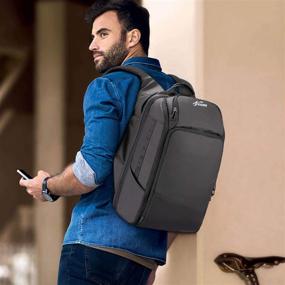img 3 attached to 🎒 Fresion Travel Laptop Backpack for Men: Functional and Stylish Companion for All Your Trips