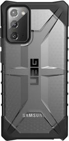 img 3 attached to Rugged Slim Shockproof UAG Case for Samsung Galaxy Note20 5G [6.7-inch]: Transparent Plasma Protective Cover, Ice