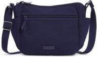 vera bradley microfiber crossbody purse: chic women's handbags & wallets for any occasion logo