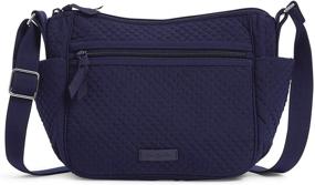 img 3 attached to Vera Bradley Microfiber Crossbody Purse: Chic Women's Handbags & Wallets for Any Occasion