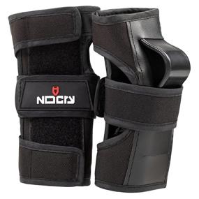 img 4 attached to 🛹 NoCry Wrist Guards: Supportive and Protective Gear for Skateboarding, Snowboarding, Rollerblading - 1 Pair, 2 Sizes (Kids, Youth, Adults) - Size Medium