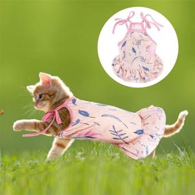 img 2 attached to Weewooday Dog Dress - Pack of 2 🐶 Pet Clothes for Small to Medium Cats and Dogs