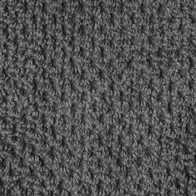 img 1 attached to Welhome Franklin Charcoal Textured Absorbent