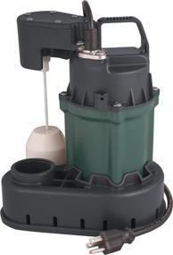 img 3 attached to 💦 H2O PRO 0.33 HP Cast Iron Submersible Sump Pump - Enhanced by Zoeller