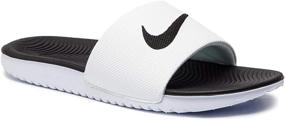 img 1 attached to Детские белые шлёпанцы-Nike Slide Sandal с цифровым размером 6