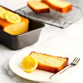 img 2 attached to 🍞 High-Quality MasterClass Carbon Steel Non-Stick 1 lb Loaf Tin, Grey, 18 x 9 cm (7 x 3.5 Inch)