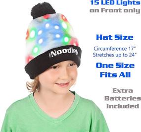 img 1 attached to Noodley Beanie Light Gifts Preteen Outdoor Recreation