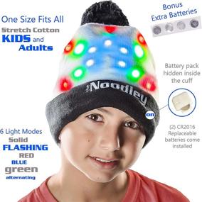 img 3 attached to Noodley Beanie Light Gifts Preteen Outdoor Recreation