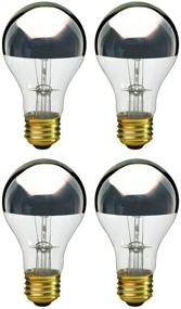 img 4 attached to Chrome Silver Medium Incandescent Bulb 60A19