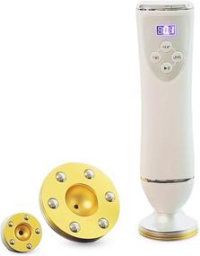 img 4 attached to 3-in-1 Electric Gua Sha Scraping and Vacuum Cup Therapy Machine with Heat - Facial Cupping, Back and Full Body Titanium-Alloy Suction Massage Heads - Myofascial Release and Lymphatic Drainage - MyoLogix