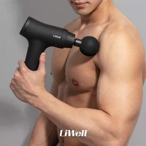 img 1 attached to 💆 LiWell: Handheld Wireless and Portable Electric Massage Gun from South Korea - Perfect Solution for Deep Tissue Massage and Muscle Relaxation, 6 Massage Heads, Super Powerful & Easy to Use, Long-Lasting Charge, Ideal for Sore Muscles