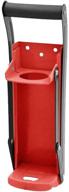 🔴 red can crusher wall-mounted aluminum can crusher - 16oz, 12oz, 8oz - heavy duty can crushers for recycling - wall-mounted beer can opener and bottle crusher - two-in-one can press logo