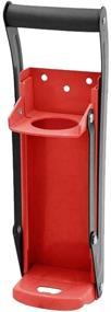 img 4 attached to 🔴 Red Can Crusher Wall-Mounted Aluminum Can Crusher - 16oz, 12oz, 8oz - Heavy Duty Can Crushers for Recycling - Wall-Mounted Beer Can Opener and Bottle Crusher - Two-in-One Can Press