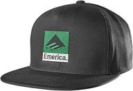 🧢 emerica men's snapback hat логотип