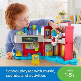 img 3 attached to 🏫 Fisher Price Friendly School for Little People