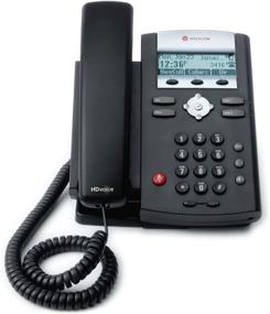 img 1 attached to 📞 Polycom 2200-12375-001 SoundPoint IP 335: HD Corded VoIP Phone with 2-Line PoE Capability - Efficient Communication Solution