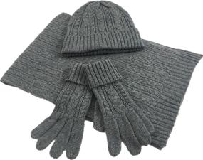 img 1 attached to ZSXZSYTO Classic Fashion Knitting Weather Boys' Accessories via Cold Weather
