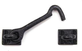 img 4 attached to 🔒 Iron Valley 4.5'' Cabin Hook: Durable Cast Iron Door Latch for a Rustic Charm
