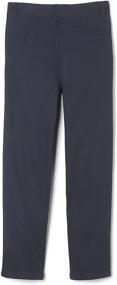 img 3 attached to 👖 French Toast Boys Adjustable Waist Relaxed Fit Pleated Pant: Standard & Husky Sizes Available