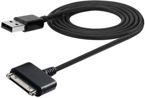 img 3 attached to 🔌 SN-RIGGOR 2 Pack 6ft USB Charge Data Sync Cable Cord - Improved Charger Cable Cord for Barnes and Noble Nook HD HD Plus Tablet 7&#34; 9&#34; Barnes &amp; Noble Nook Hd 7&#34; + 9&#34; Nook HD Plus Charger Cord 6ft